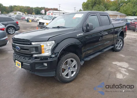 2019 Ford F-150 Xlt из США, поврежденный, VIN 1FTFW1E4XKKD19939